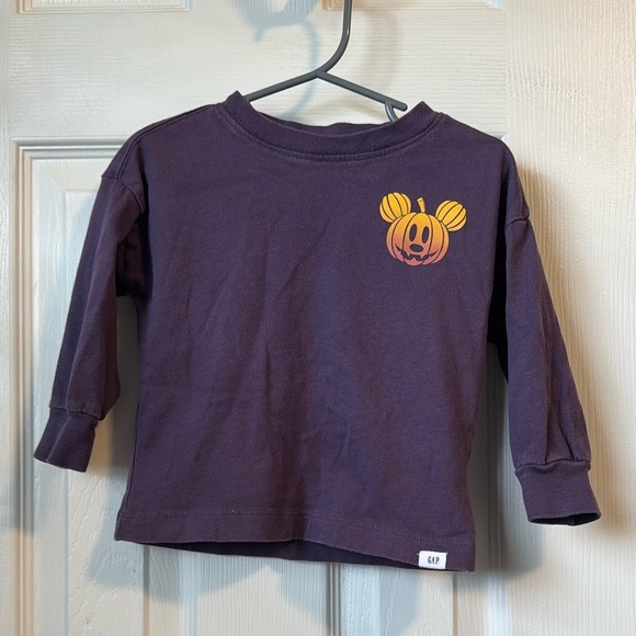 Baby Gap Disney 100% Organic Cotton Mickey Mouse Graphic T-Shirt Halloween - Picture 6 of 7